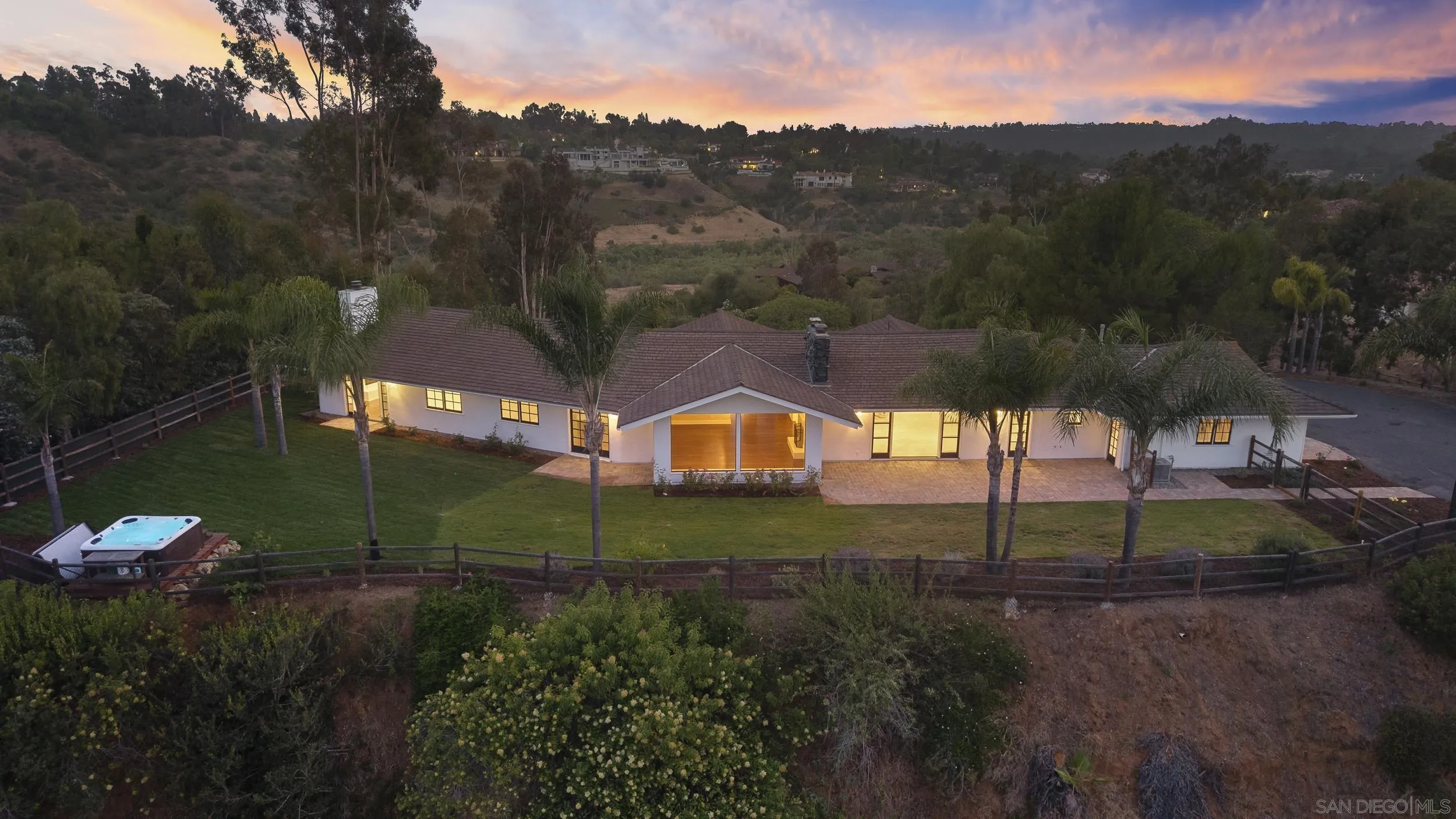 16551 Zumaque Street Rancho Santa Fe, CA 92067 - Photo 55 of 58 Exterior Back