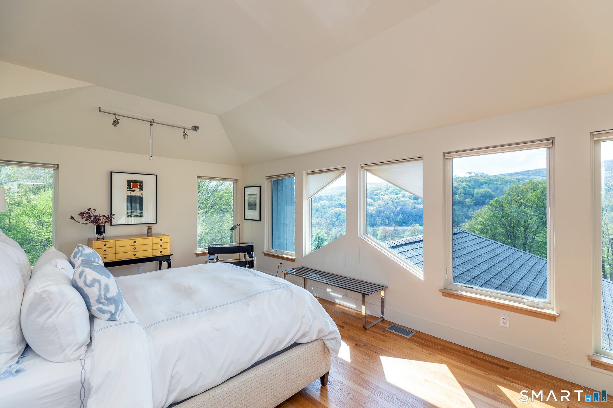 16 Anderson Acres Road Kent, CT 06785 - Photo 23 of 40 a bed room with a bed and a large window