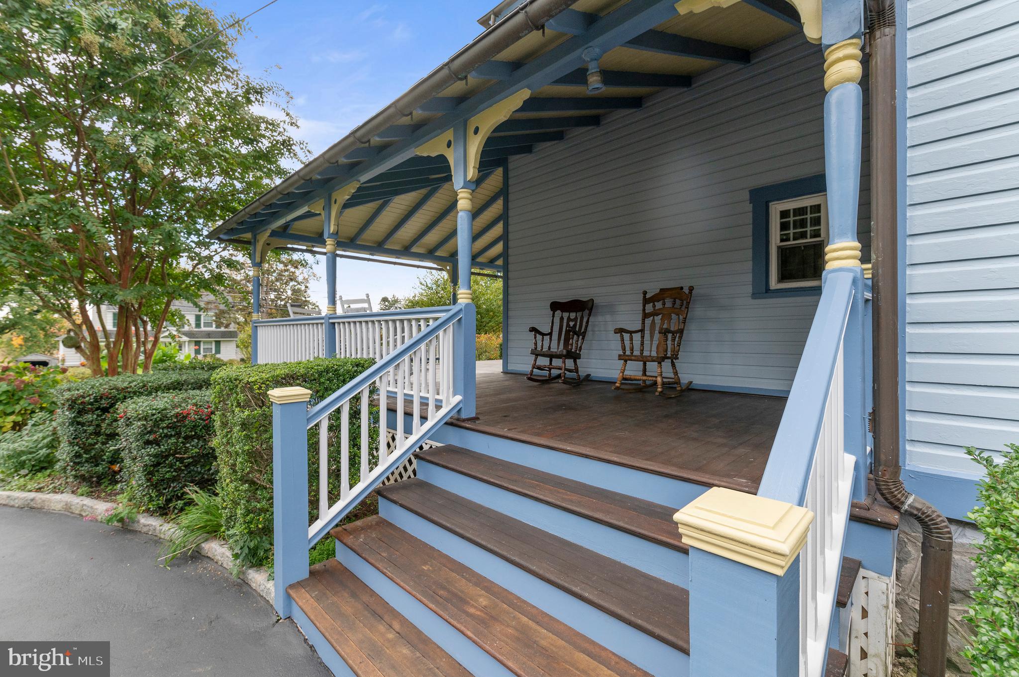 234 Keller Road Berwyn, PA 19312 - Photo 4 of 49 Mahogony Wraparound Porch Side Entry