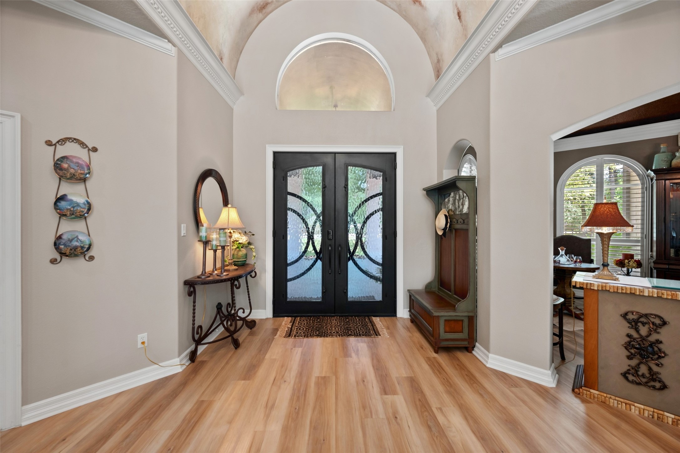 38053 Windy Ridge Trail Magnolia, TX 77355 - Photo 4 of 50 Entryway inside view of custom doors.