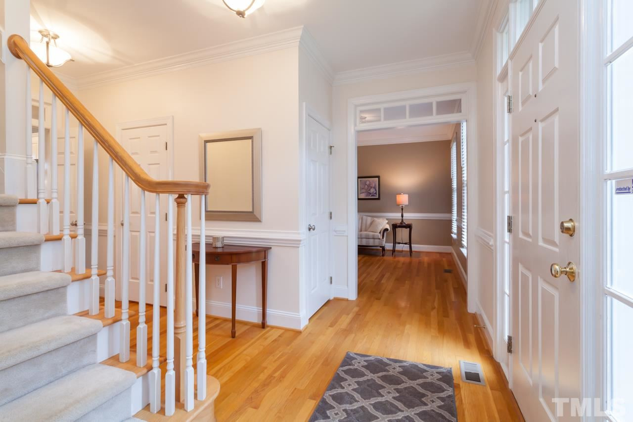 3709 White Chapel Way Raleigh, NC 27614 - Photo 3 of 25 Gleaming hardwood floors are in the entry foyer. Foyer