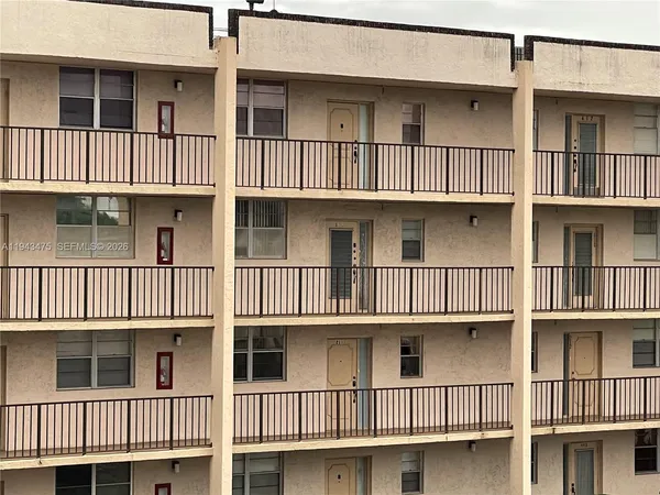 a balcony with a window