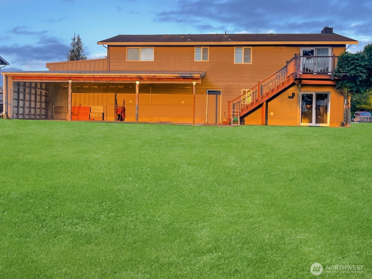 14835 Valley View Drive Mount Vernon, WA 98273 - Photo 21 of 25 a front view of a house with a yard