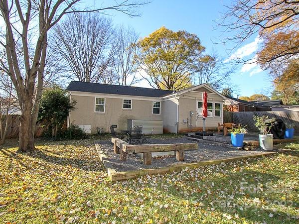 4327 Applegate Road Charlotte, NC 28209 - Photo 27 of 29 a backyard of a house with seating space