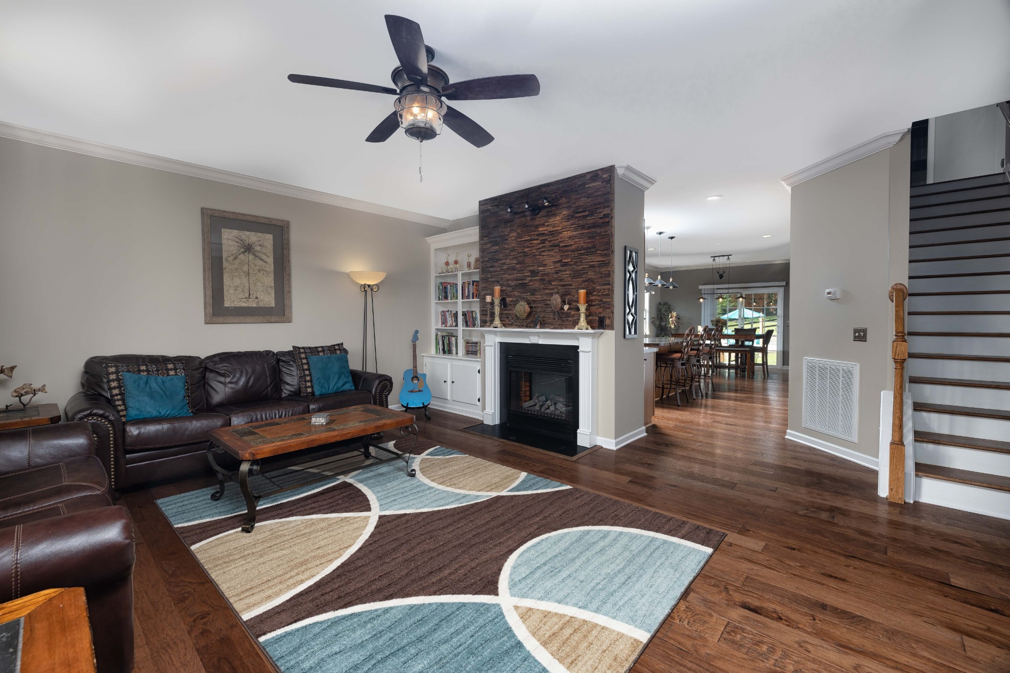 2736 McLemore Road Franklin, TN 37064 - Photo 2 of 50 a living room with furniture and a fireplace