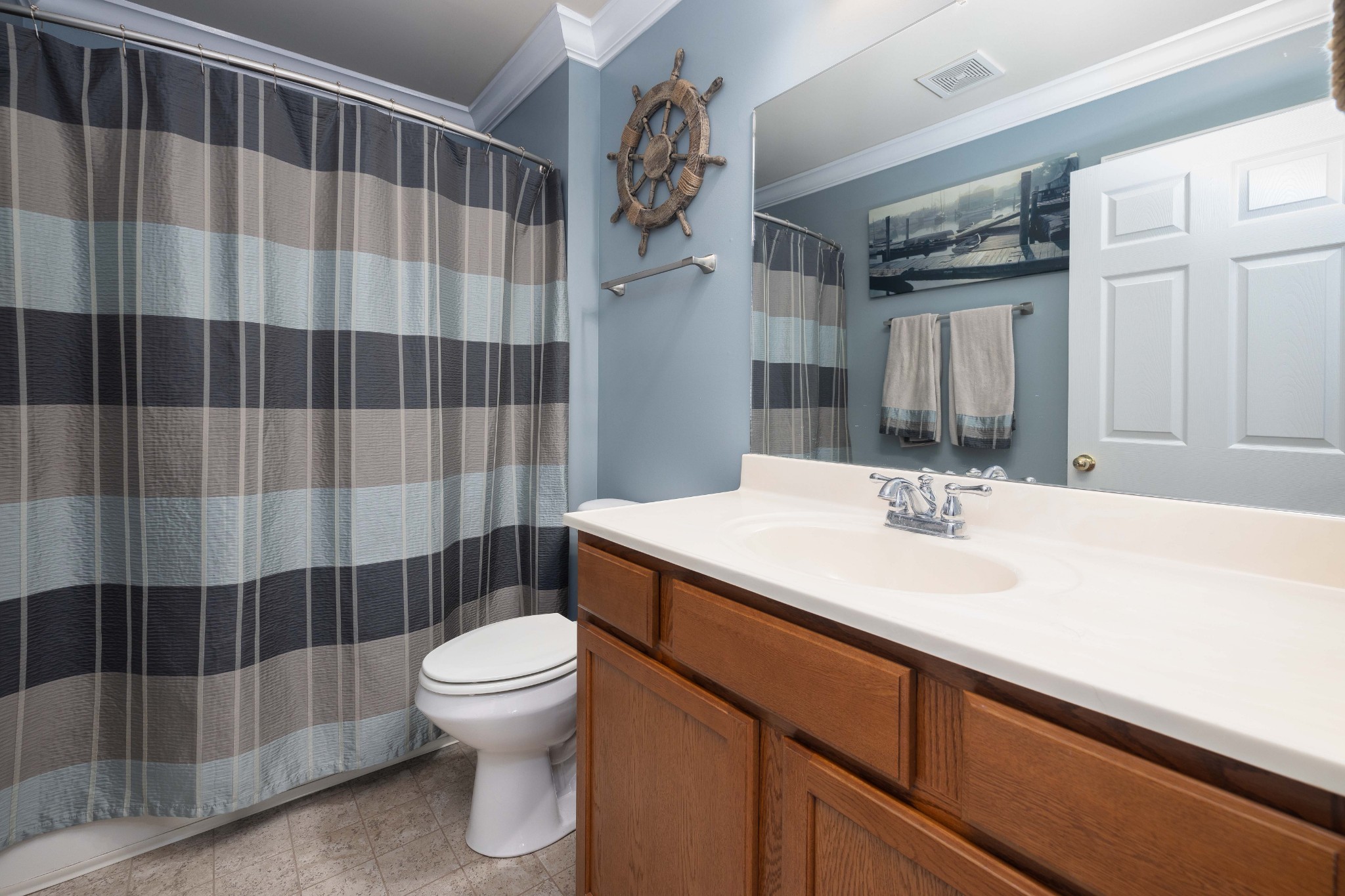 2736 McLemore Road Franklin, TN 37064 - Photo 11 of 50 a bathroom with a sink a toilet and shower