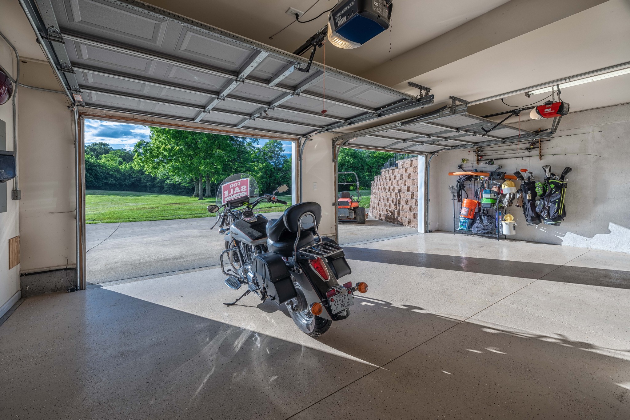 2736 McLemore Road Franklin, TN 37064 - Photo 27 of 50 a view of a garage with a bike and a car