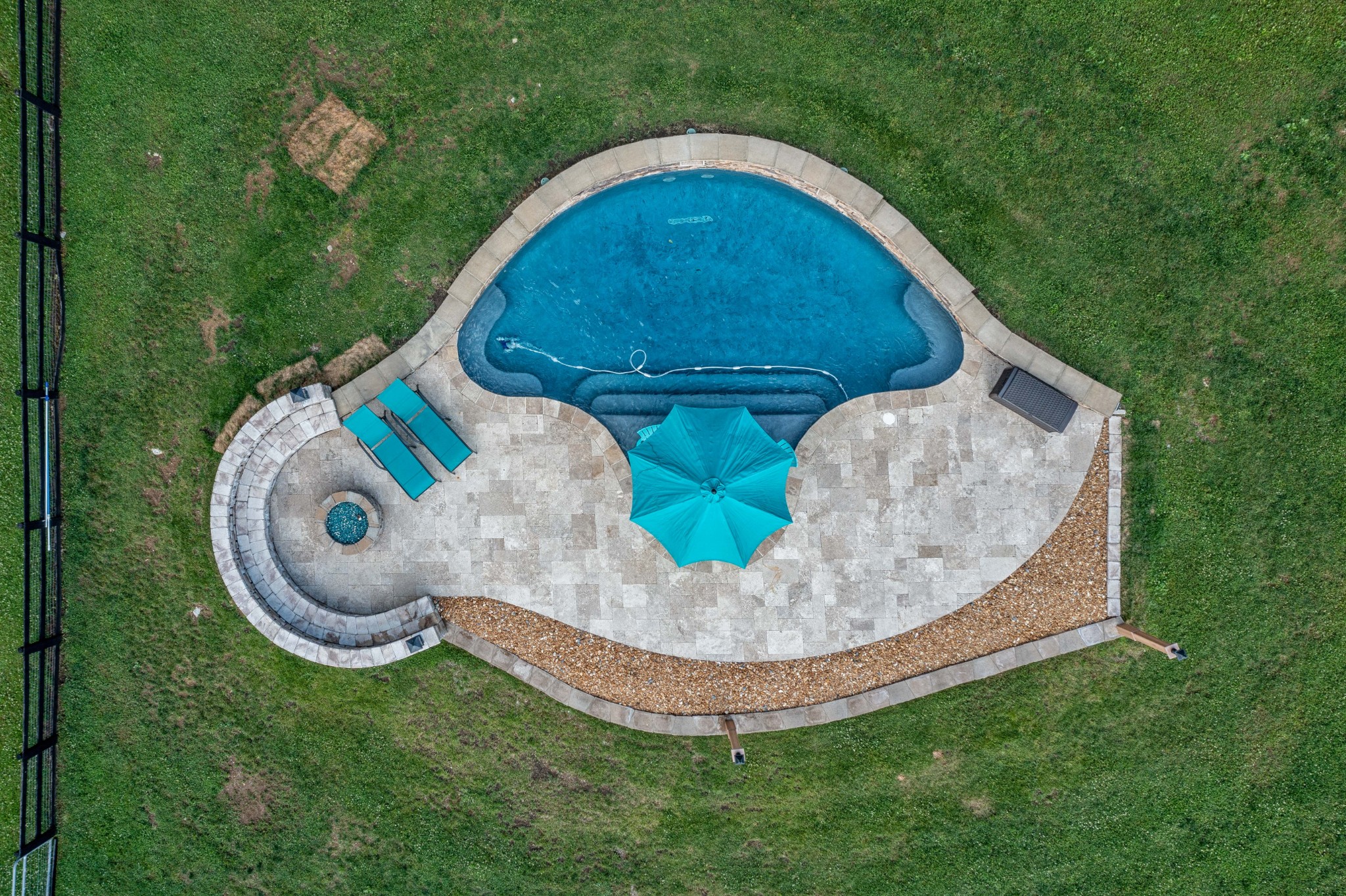 2736 McLemore Road Franklin, TN 37064 - Photo 38 of 50 an aerial view of a house with outdoor space and trees all around