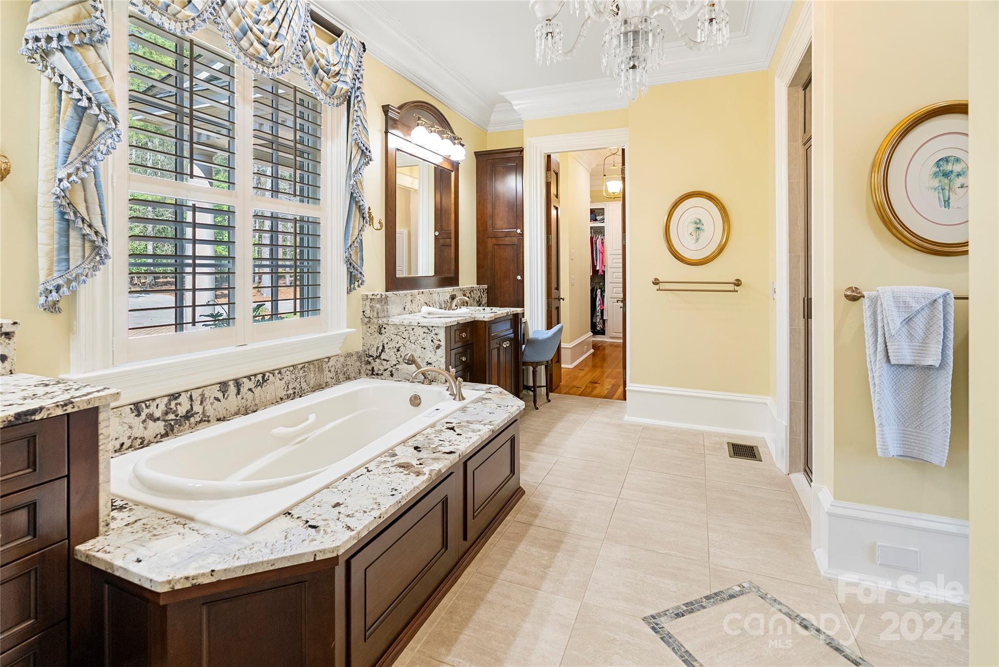 229 Joseph Kershaw Road Eastover, SC 29044 - Photo 15 of 48 a bathroom with a tub sink and mirror