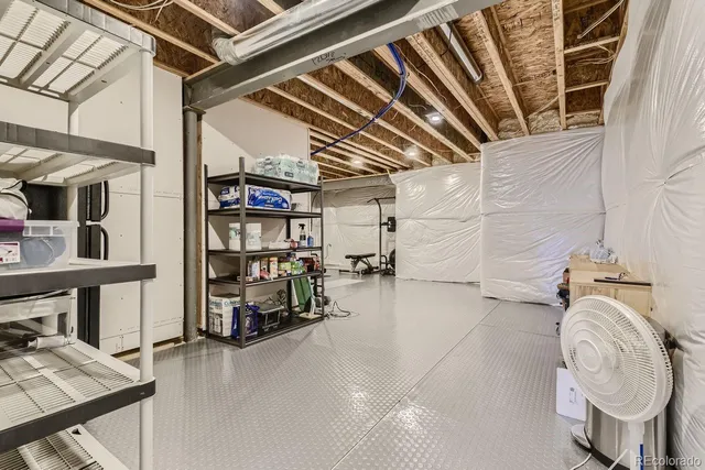 a view of a storage & utility room
