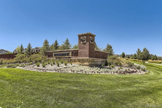 a view of a water with an outdoor space