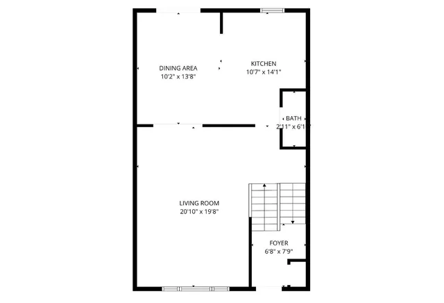 a picture of a floor plan