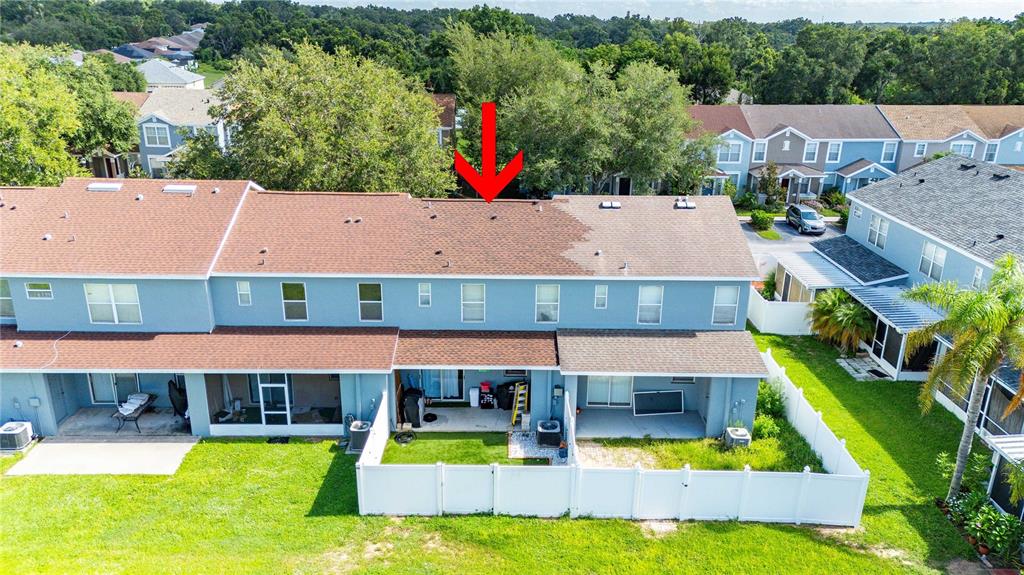 1533 Blue Magnolia Road Brandon, FL 33510 - Photo 41 of 41 an aerial view of a house with swimming pool