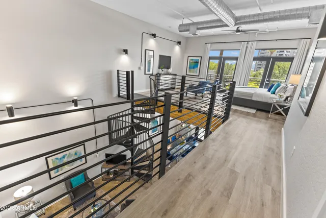 a view of balcony and patio