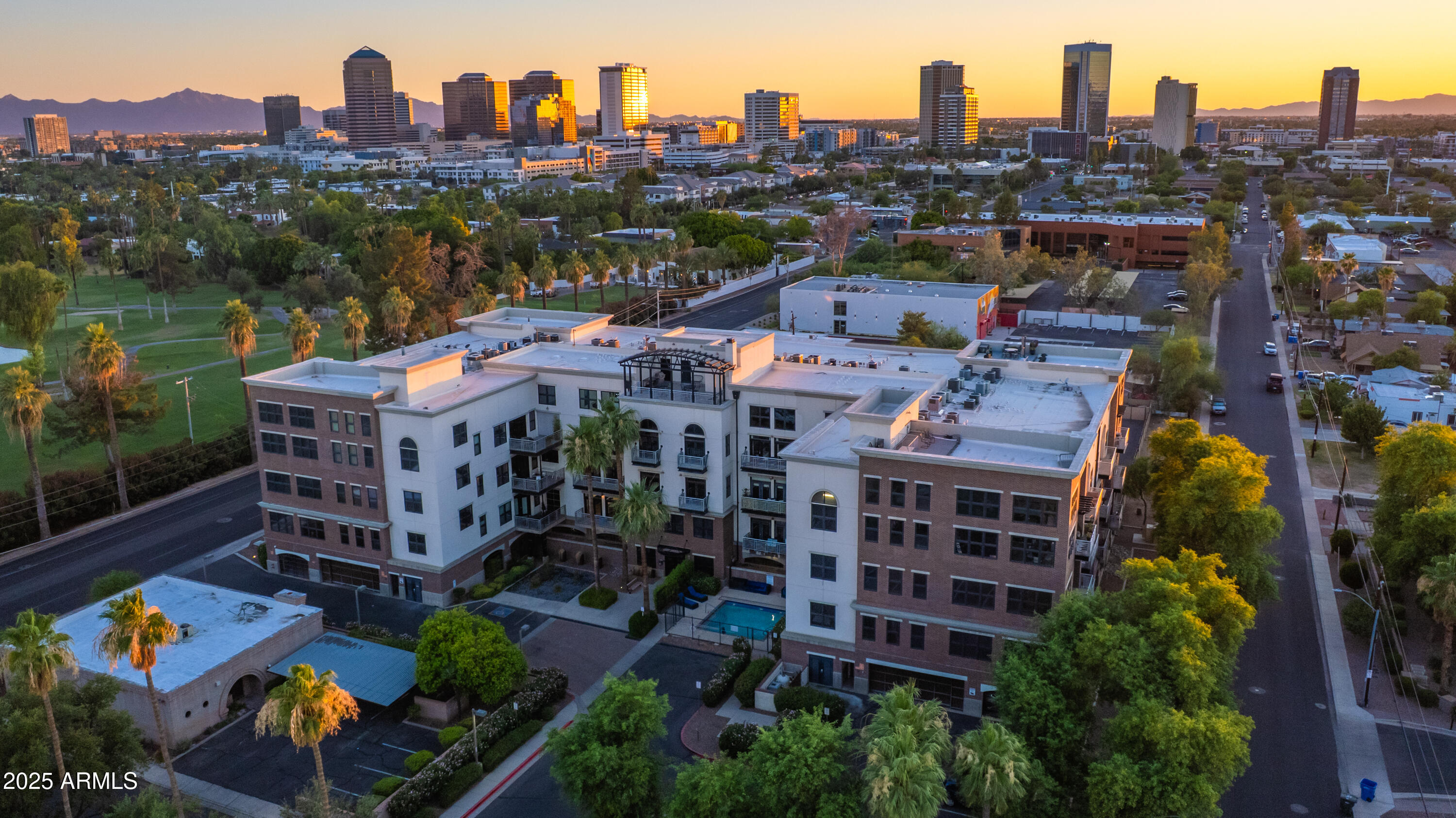 914 East Osborn Road, Unit 208 Phoenix, AZ 85014 - Photo 47 of 53 an aerial view of city