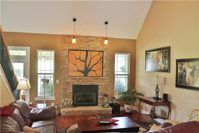 1377 Woods Ferry Road Lebanon, TN 37087 - Photo 10 of 16 Open living room with fireplace