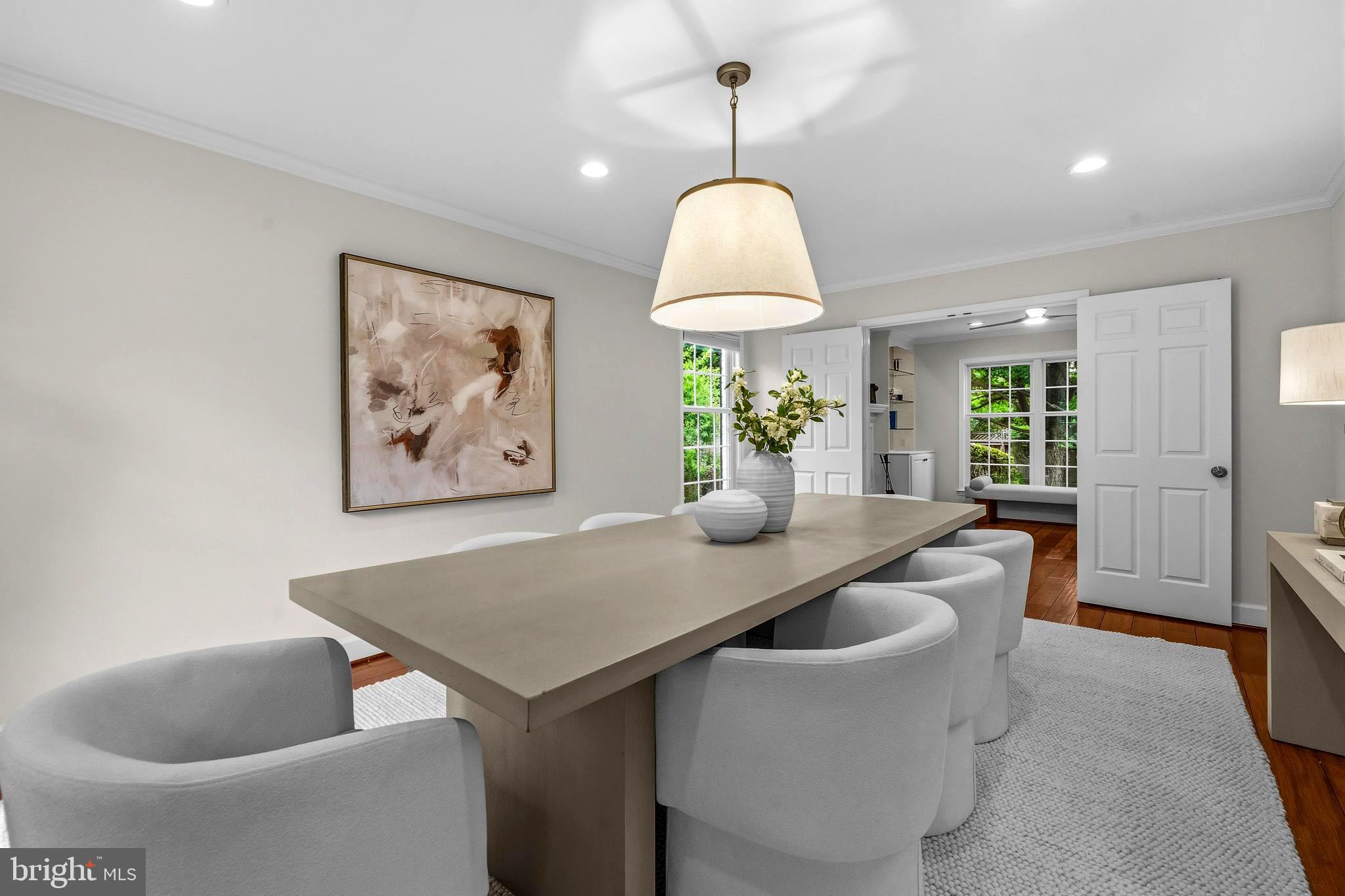 4007 West Braddock Road Alexandria, VA 22304 - Photo 7 of 52 a view of kitchen and dining area with furniture