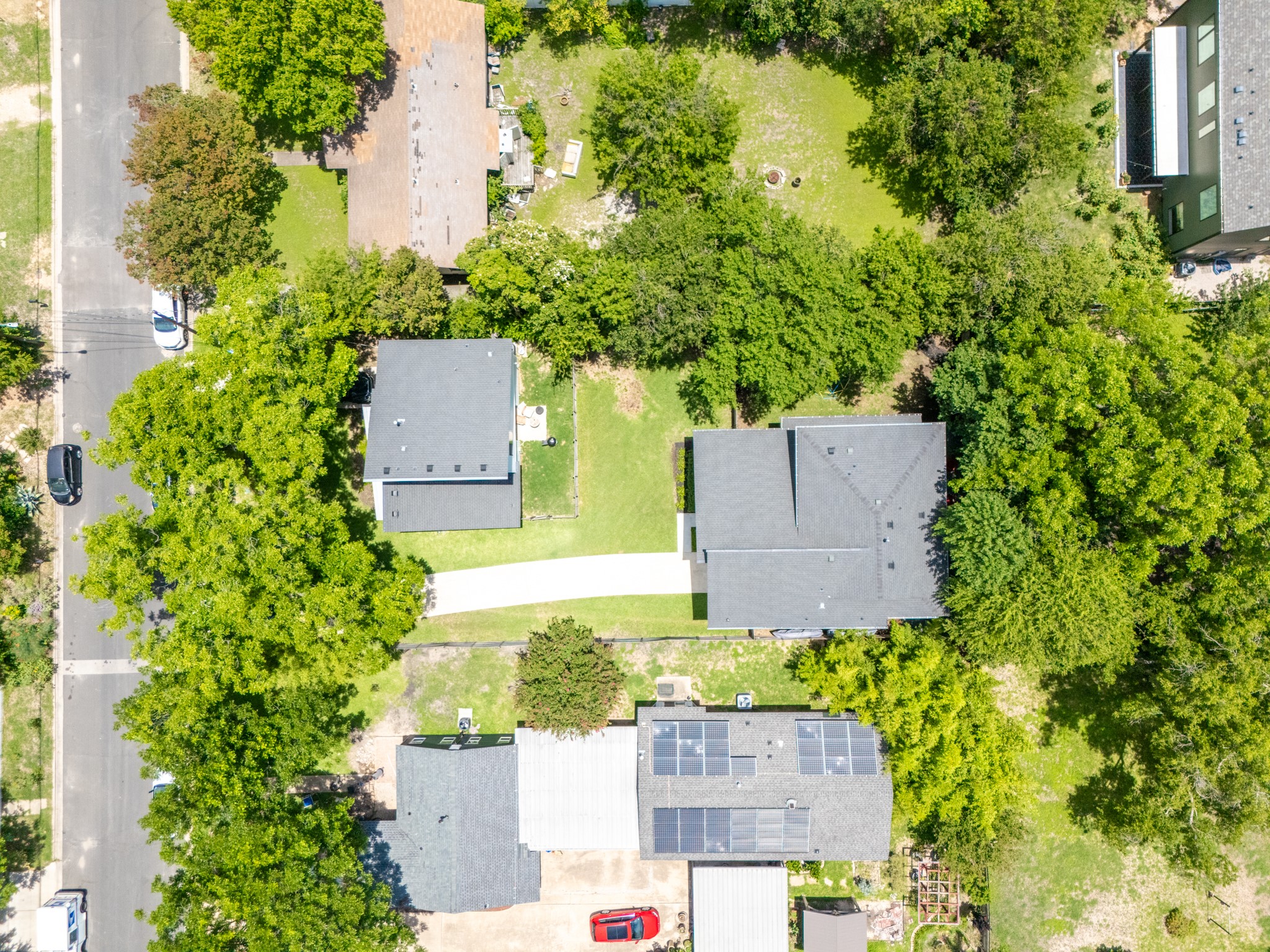611 Gaylor Street, Unit 2 Austin, TX 78752 - Photo 6 of 31 Aerial view