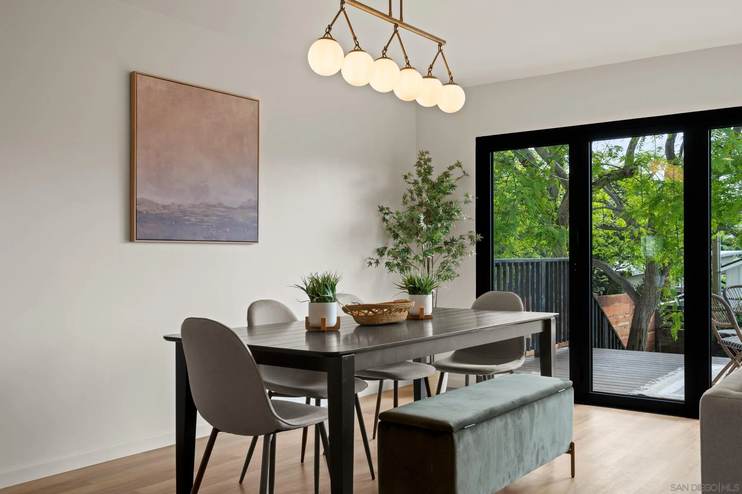1144 Stratford Drive Encinitas, CA 92024 - Photo 12 of 39 a view of a dining room with furniture window and outside view
