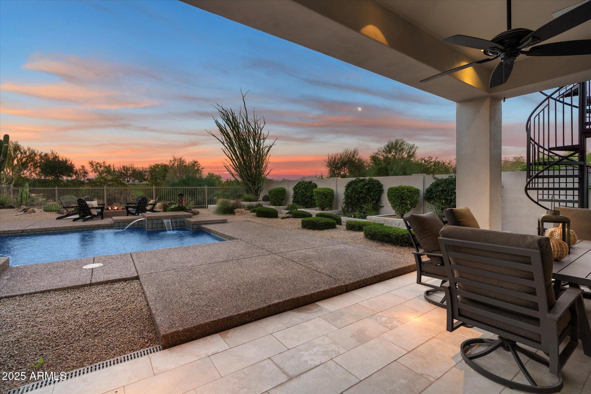 5232 East Hashknife Road Phoenix, AZ 85054 - Photo 28 of 59 Covered patio