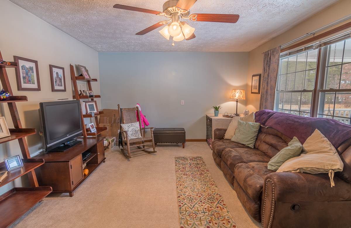 4258 Cold Springs Road Raphine, VA 24472 - Photo 7 of 50 a living room with furniture a flat screen tv and a window
