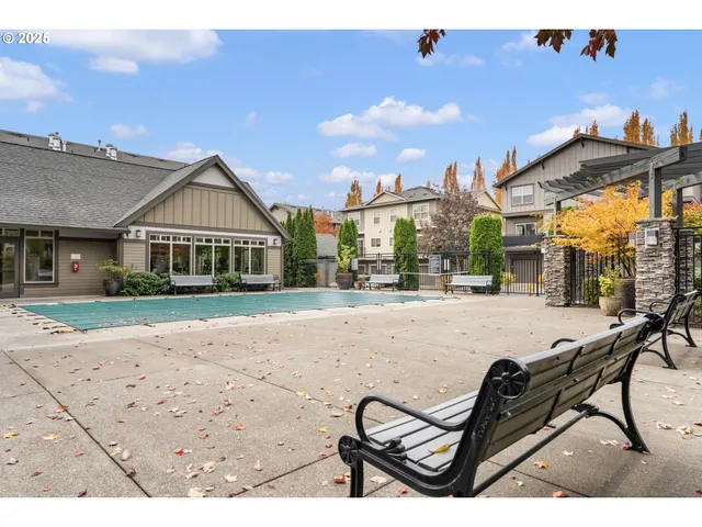 a view of a house with a park