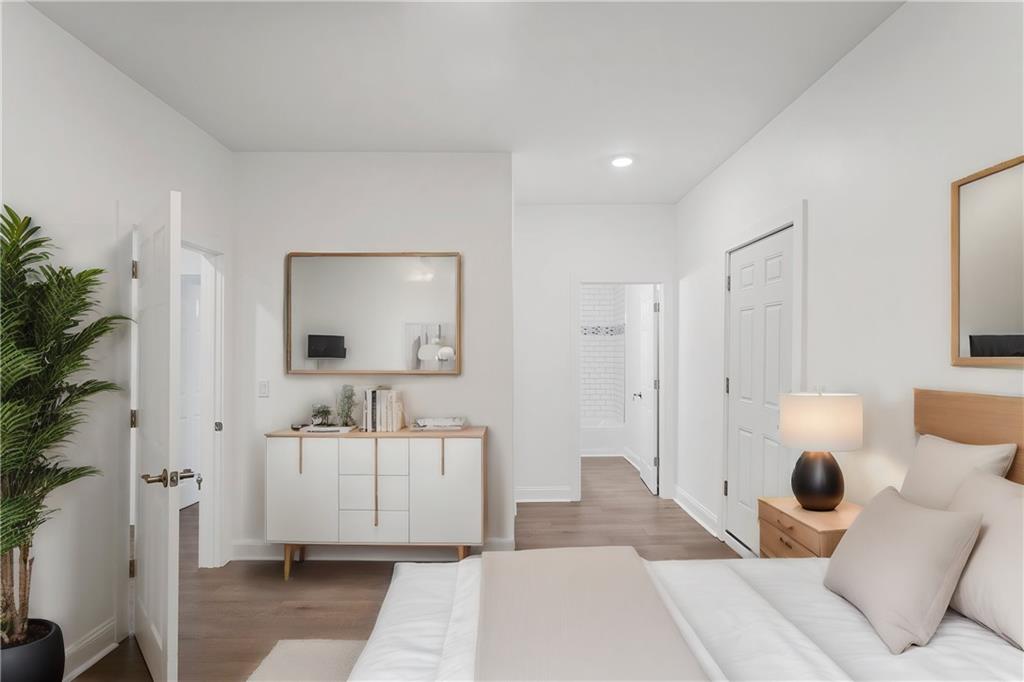 875 Dickson Road Sewickley, PA 15143 - Photo 24 of 29 a spacious bedroom with a bed and walk in closet