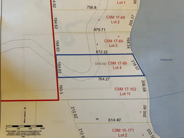 $284,900 | W76-xx W76-xx Chicog Lake Estate Road, Trego, WI 54888