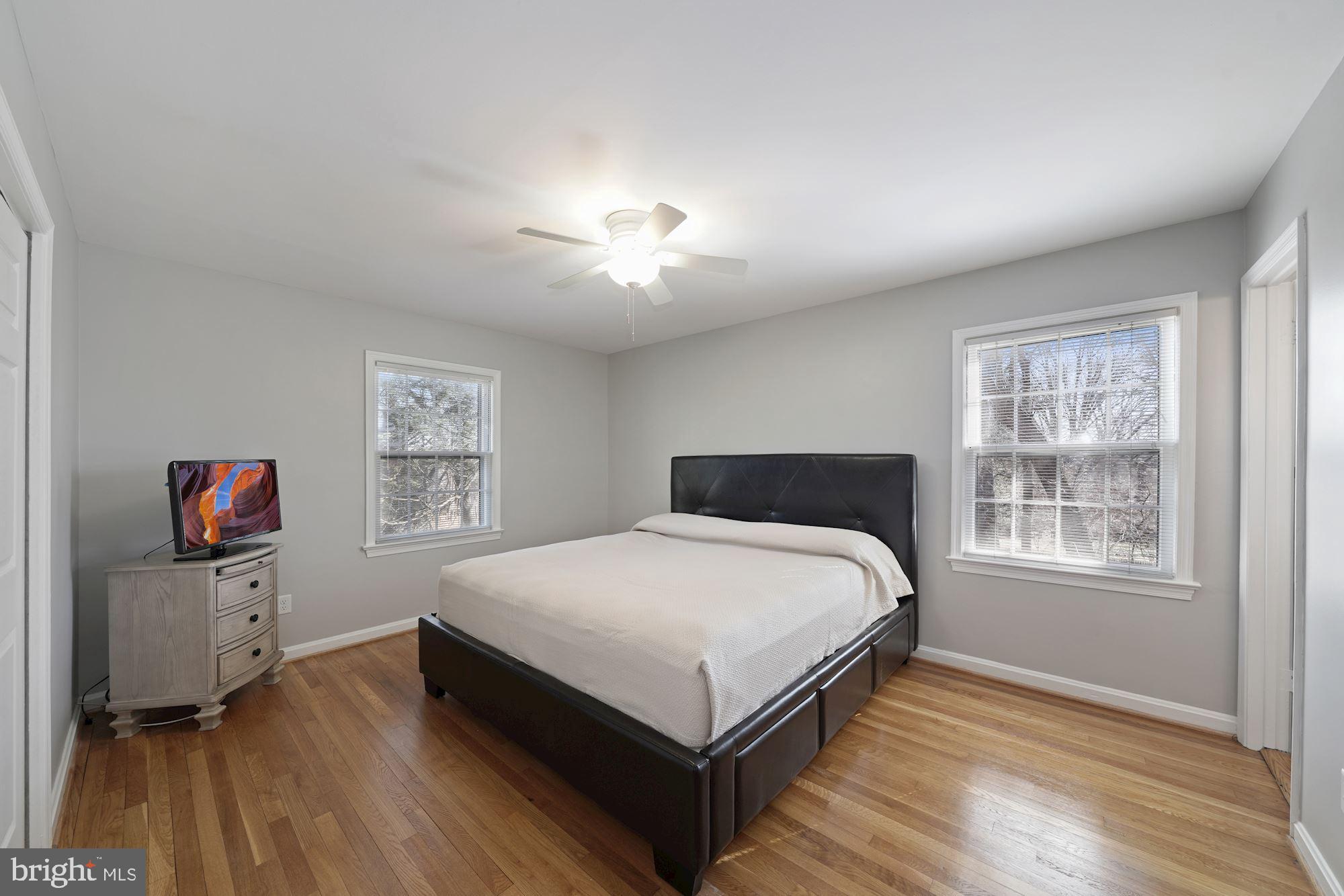 9709 Byeforde Road Kensington, MD 20895 - Photo 16 of 35 Bright Main Bedroom with Warm HWF's