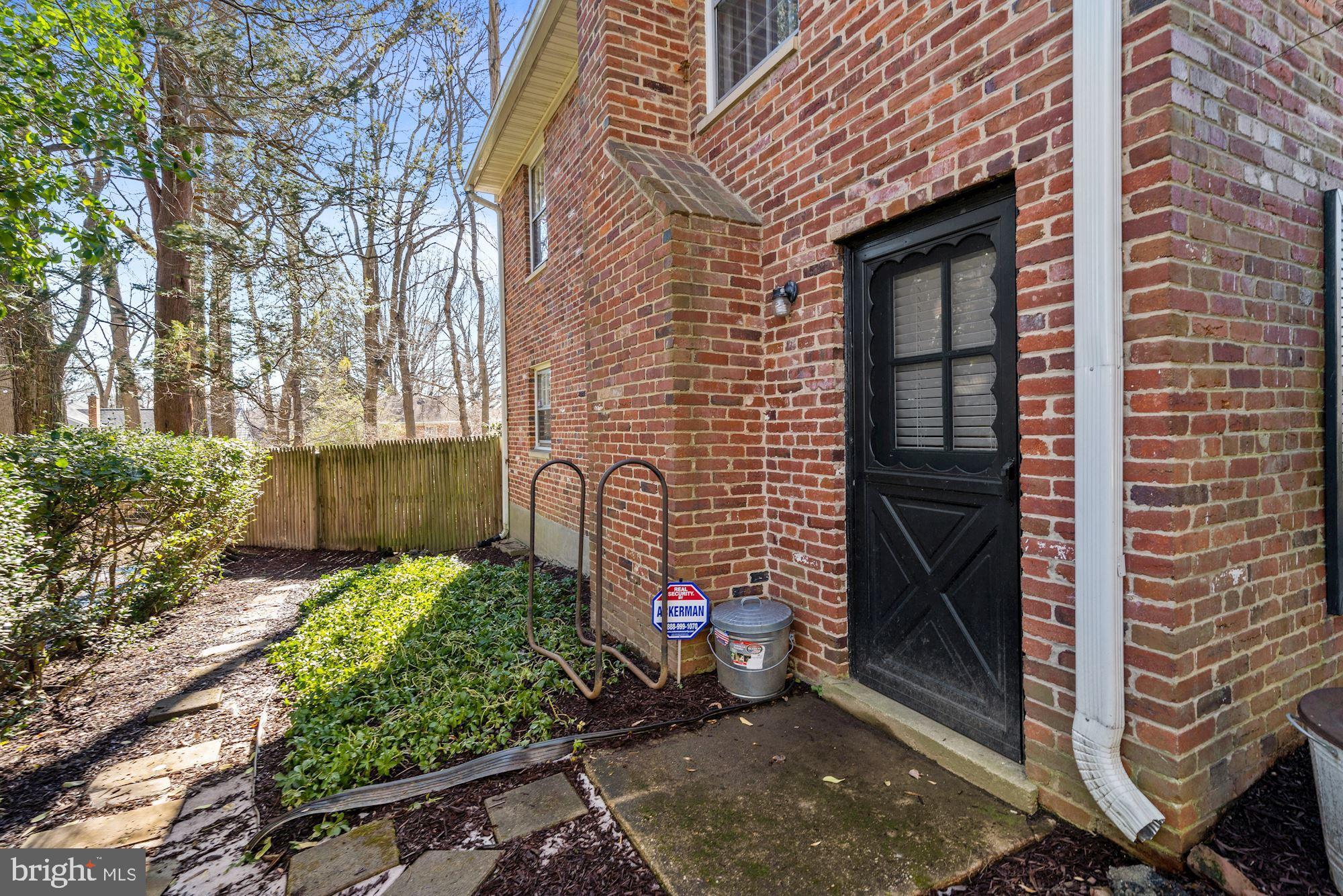 9709 Byeforde Road Kensington, MD 20895 - Photo 24 of 35 Side Entrance to Home Office/Family Room