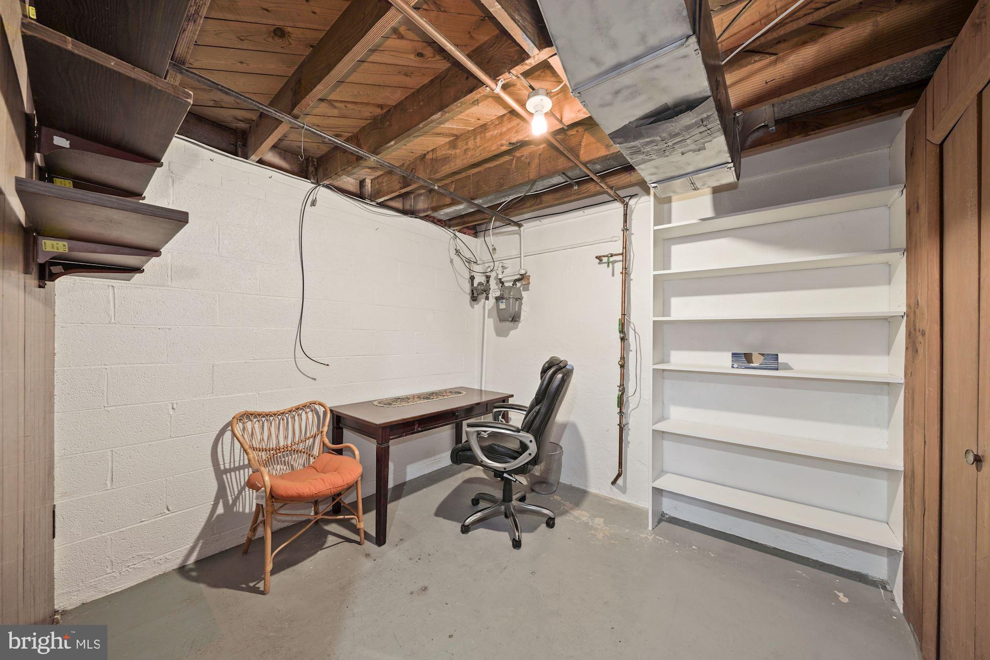 9709 Byeforde Road Kensington, MD 20895 - Photo 26 of 35 Bonus Lower Level Storage Room