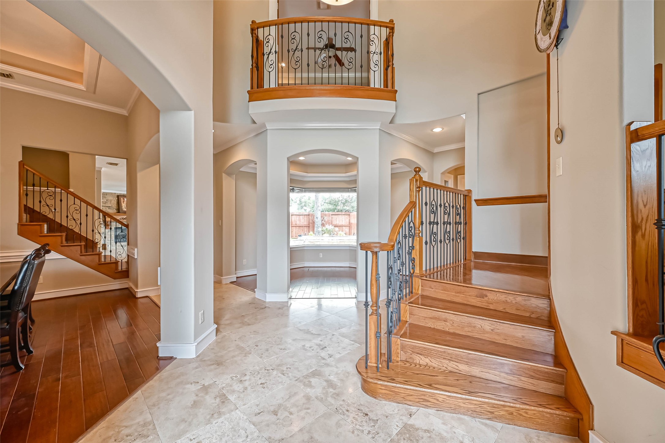 13815 Nathan Ridge Lane Cypress, TX 77429 - Photo 3 of 49 a view of entryway and hall with wooden floor