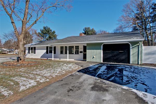 45 Gregory Road Framingham, MA 01701 - Photo 2 of 27 a front view of a house with garden