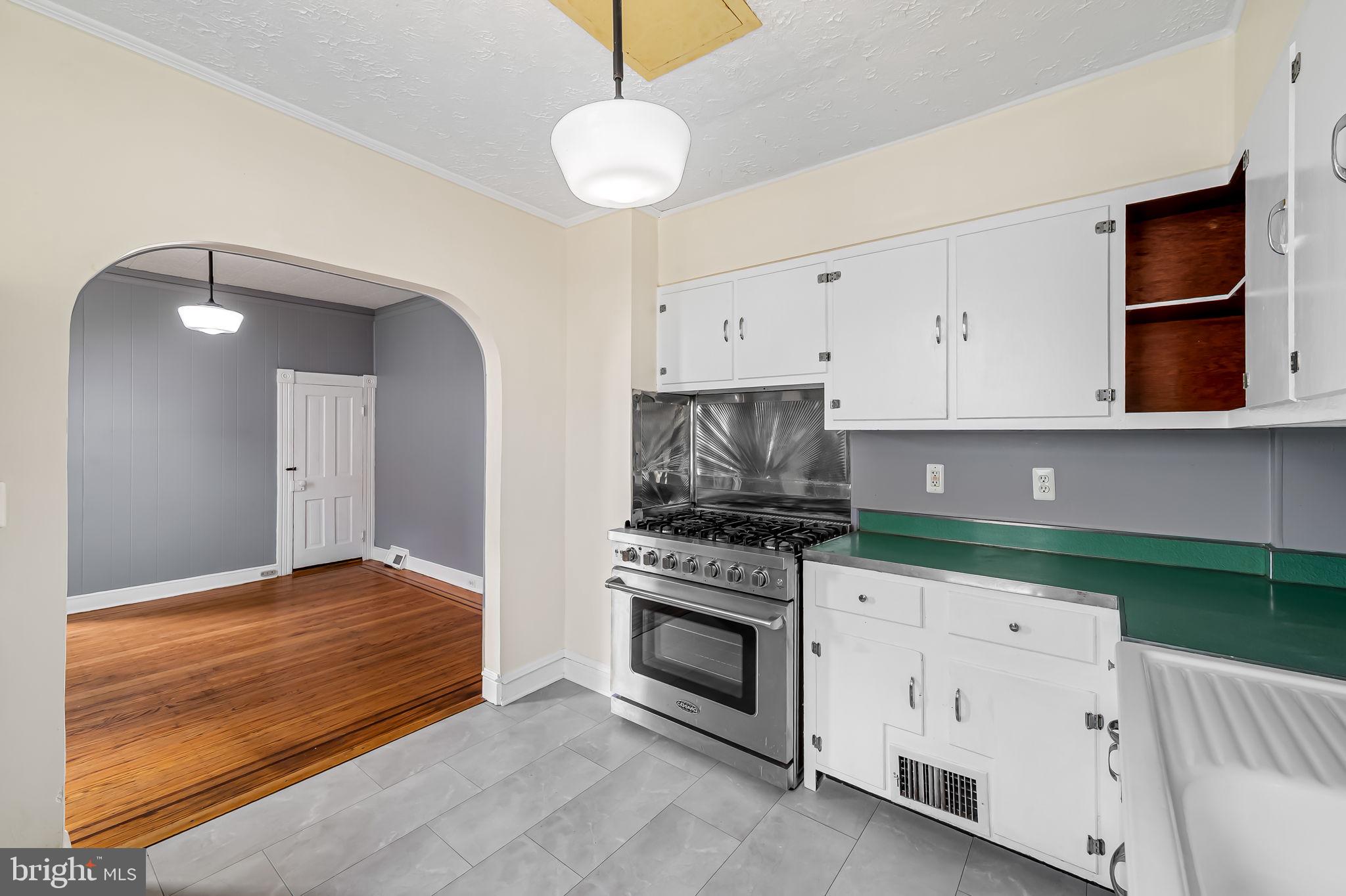 304 West Cold Spring Lane Baltimore, MD 21210 - Photo 15 of 34 Charming kitchen with vintage appeal.