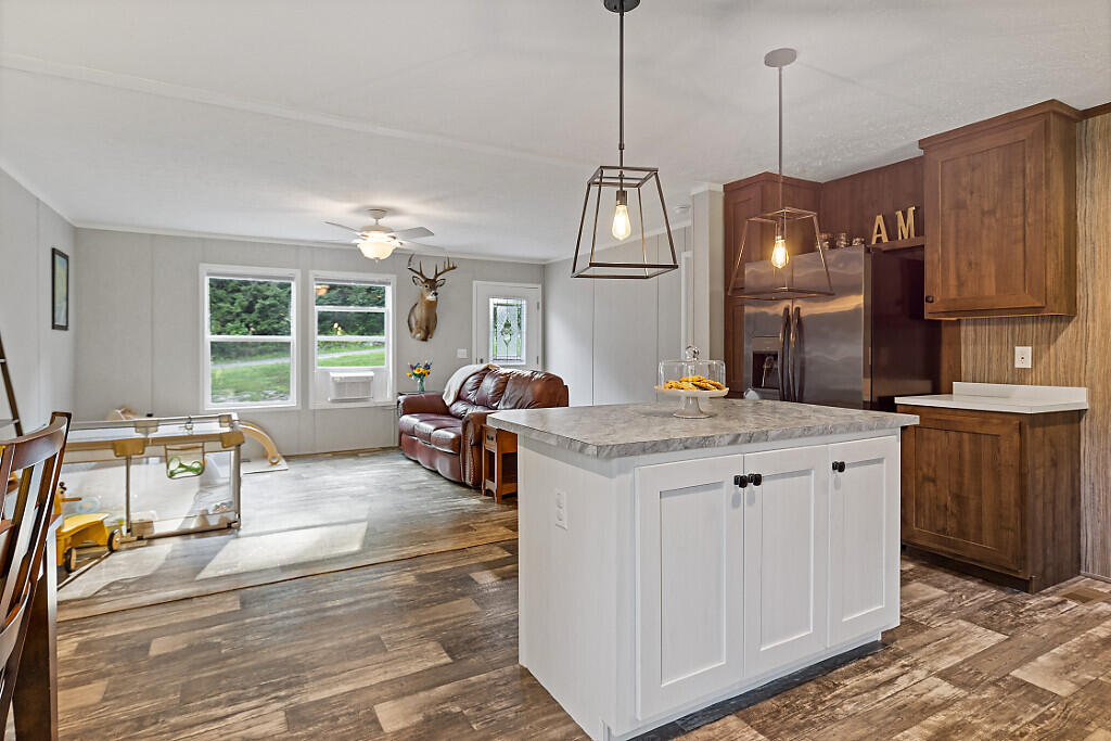 22 Old Rte 133 Winthrop, ME 04364 - Photo 25 of 58 Kitchen island
