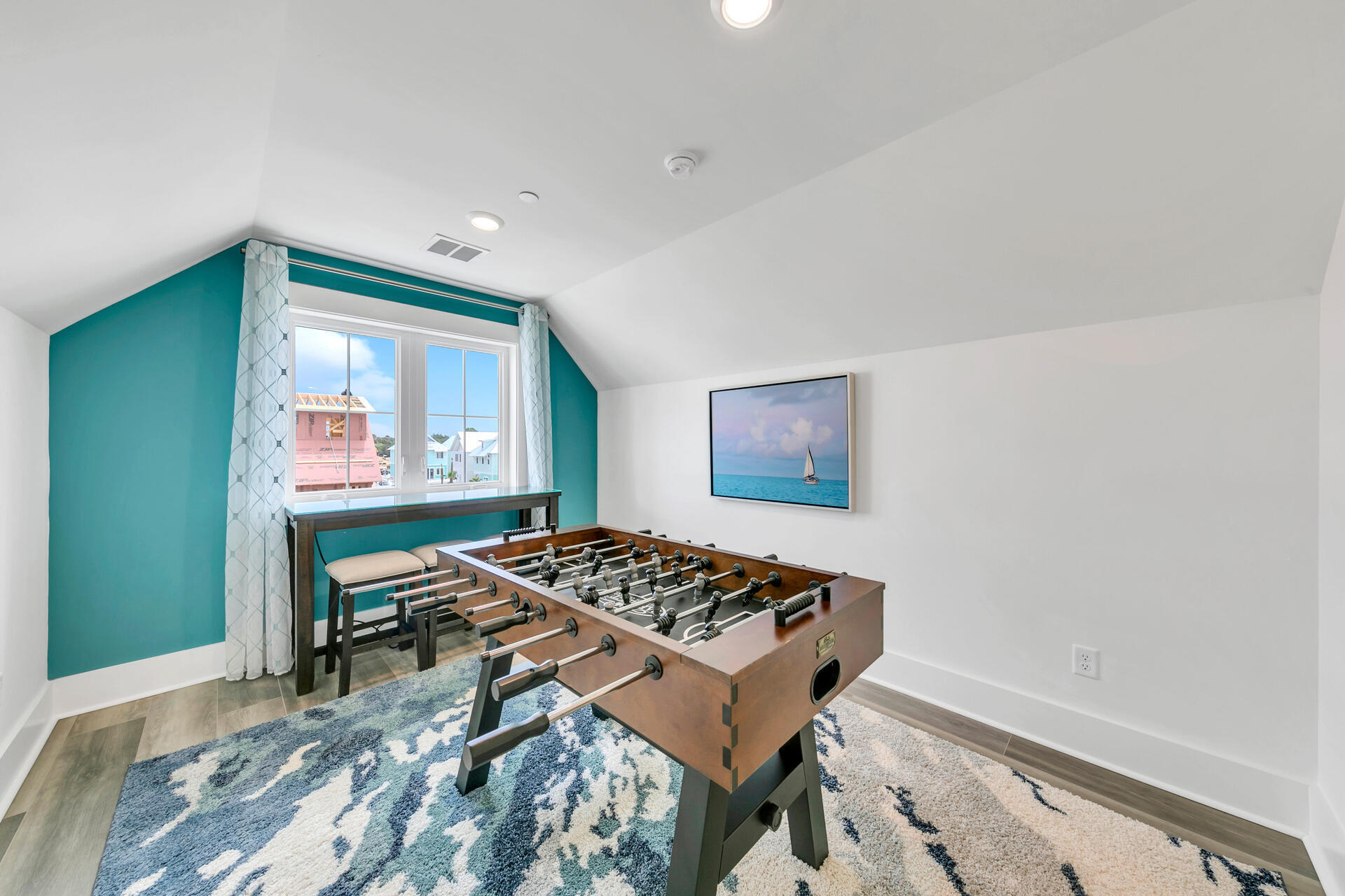 13662 Front Beach Road Panama City Beach, FL 32413 - Photo 39 of 46 a view of a livingroom with furniture and window