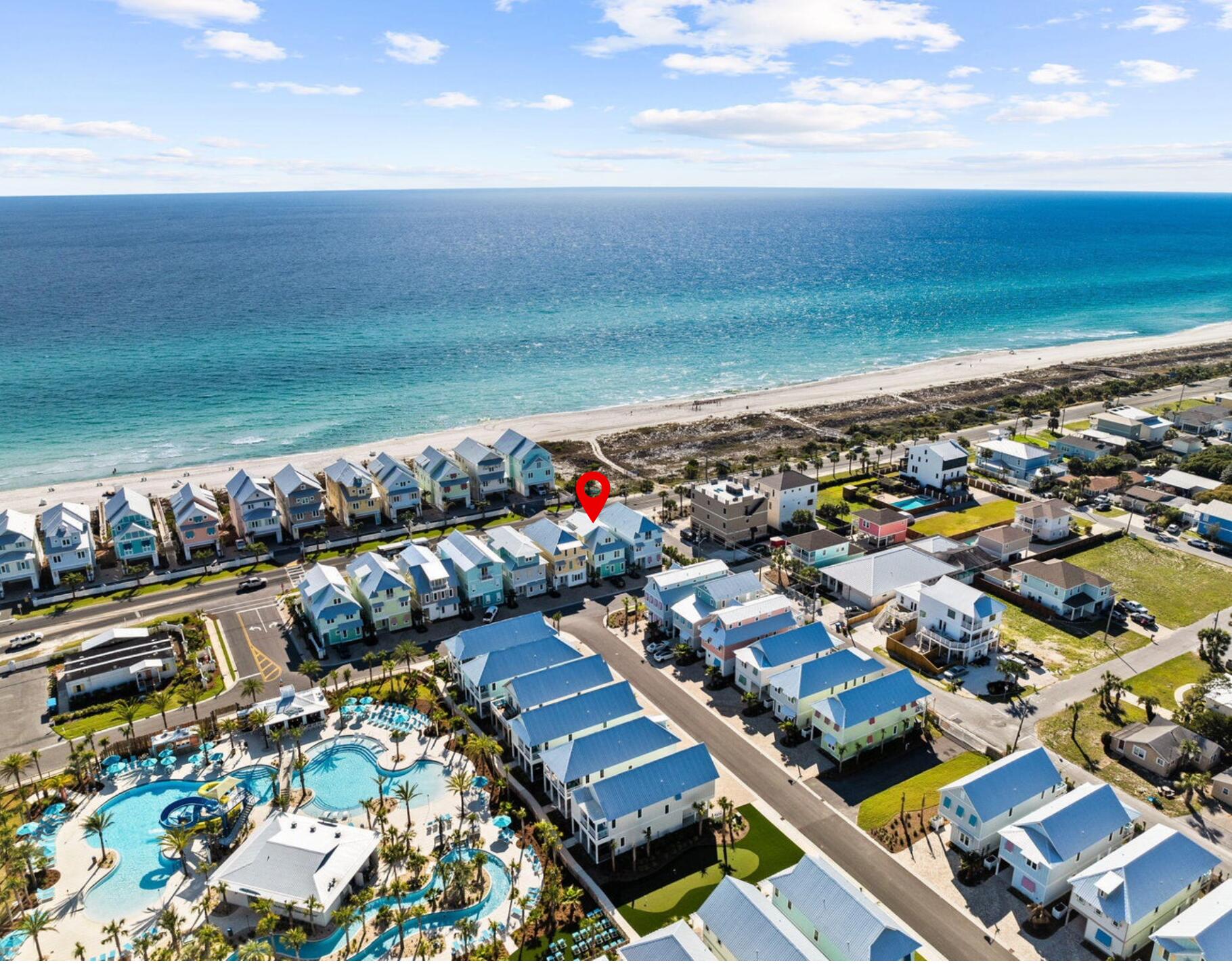 13662 Front Beach Road Panama City Beach, FL 32413 - Photo 4 of 46 an aerial view of a city