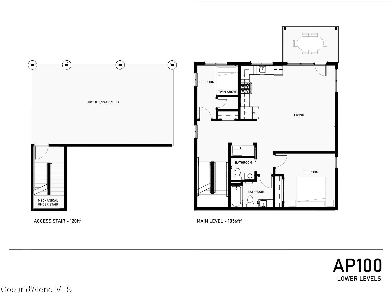 614 Telemark Road Sandpoint, ID 83864 - Photo 33 of 33 Floorplan