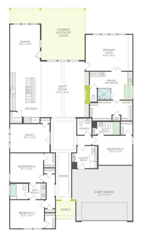 2719 Goodman Ridge Drive Rosharon, TX 77583 - Photo 7 of 14