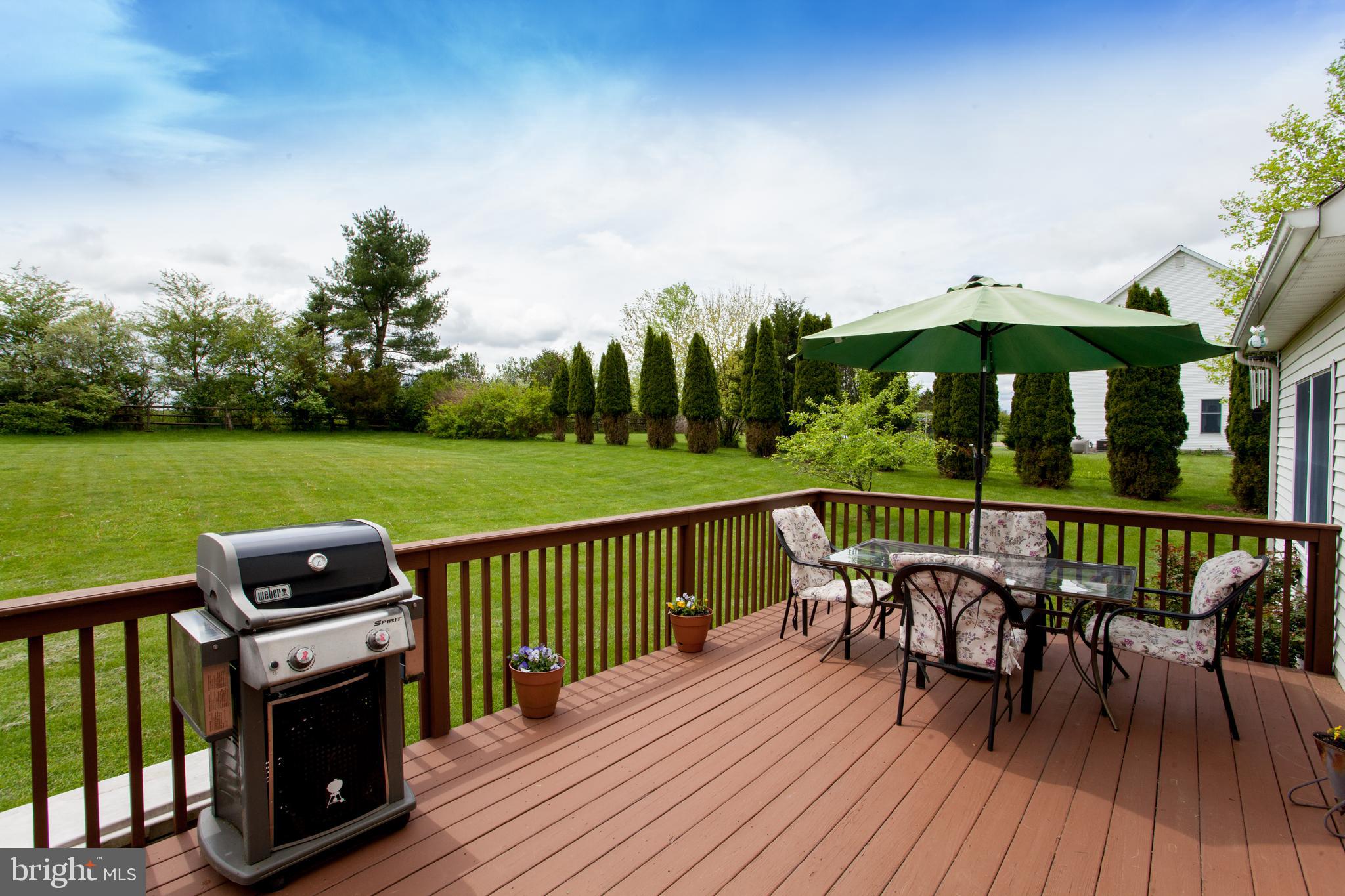 52 Rick Road Milford, NJ 08848 - Photo 32 of 42 Private Back Deck perfect for Al Fresco Dining