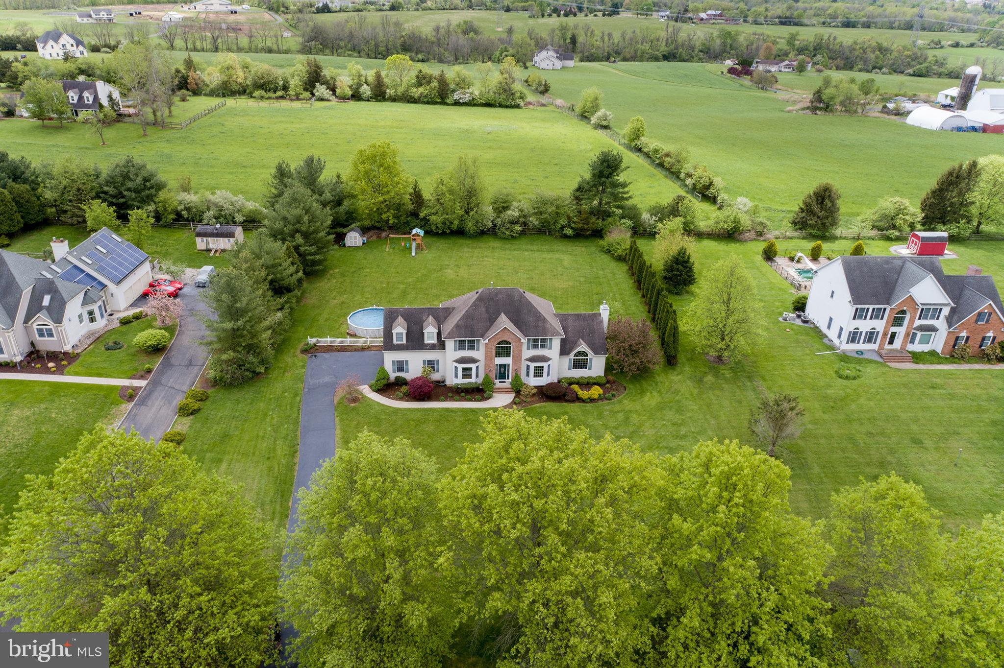 52 Rick Road Milford, NJ 08848 - Photo 38 of 42 Drone Photo front of the home