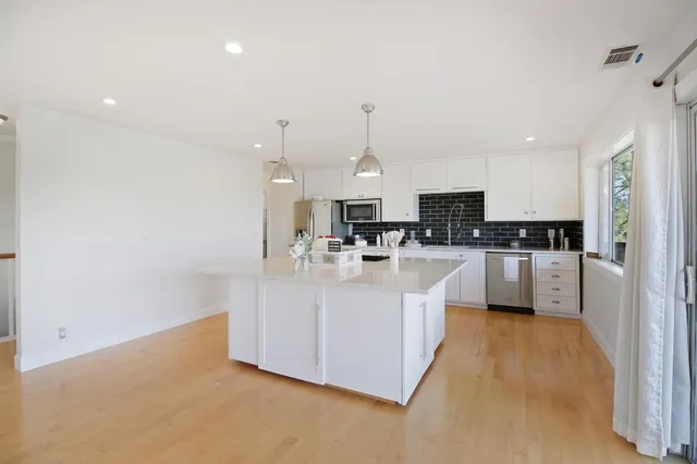 a view of a bunch of trees