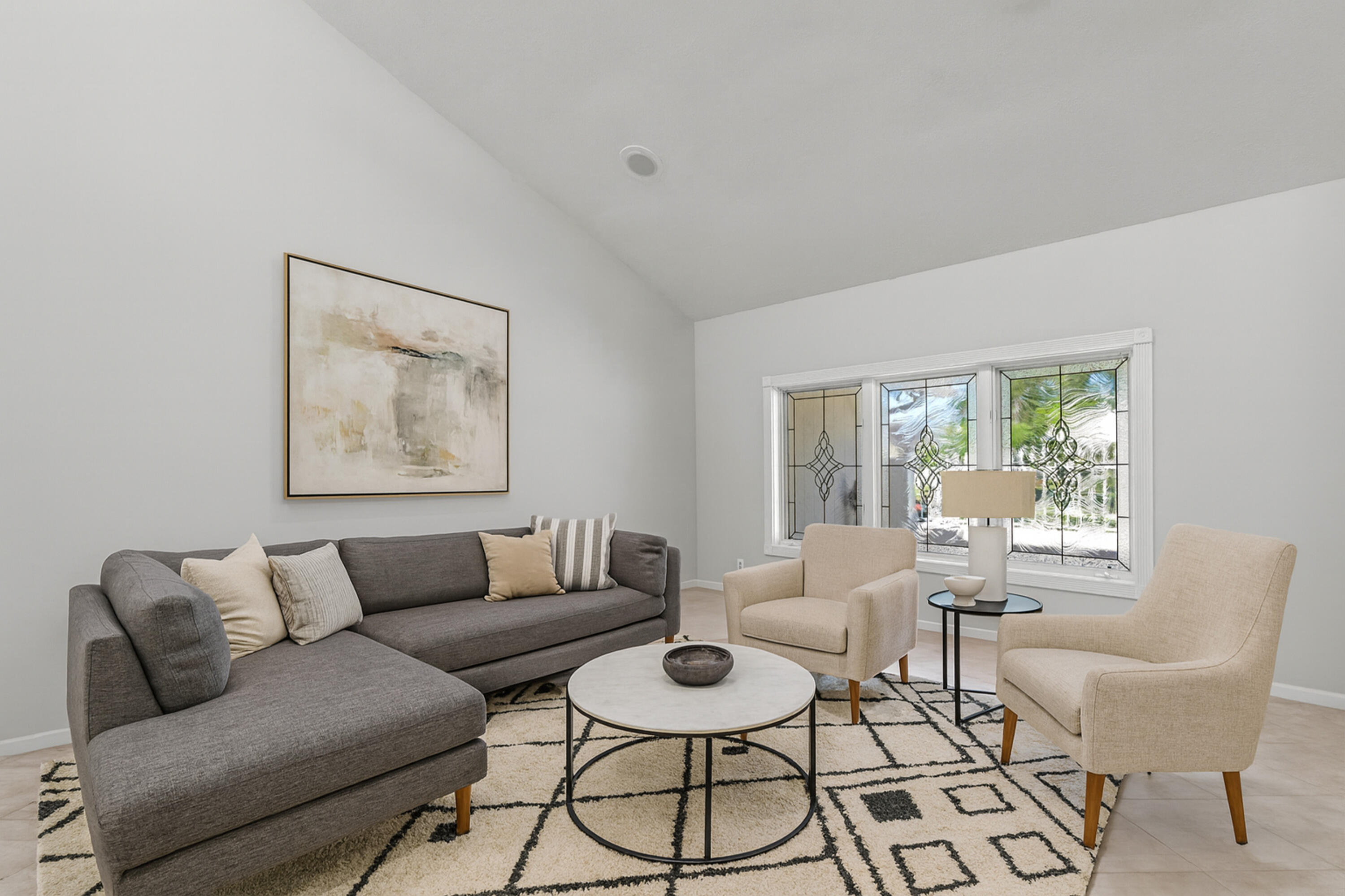 620 Southwest 17th Street Boca Raton, FL 33486 - Photo 11 of 40 a living room with furniture and a large window