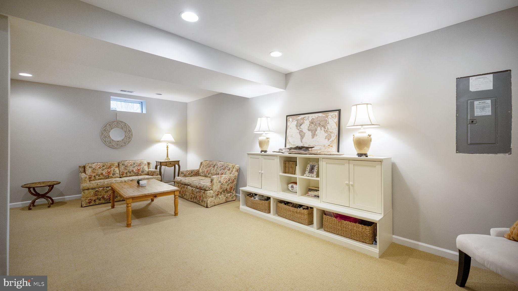 14206 Brass Wheel Road Boyds, MD 20841 - Photo 27 of 34 Finished basement recreation room