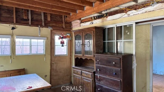 a view of storage and utility room