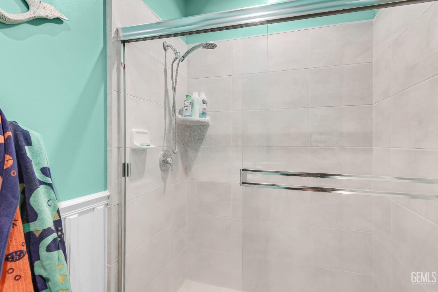 Undisclosed Address Bakersfield, CA 93313 - Photo 24 of 45 a bathroom with a shower