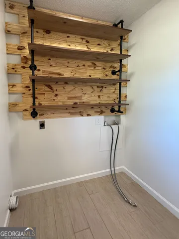 a view of water heater room