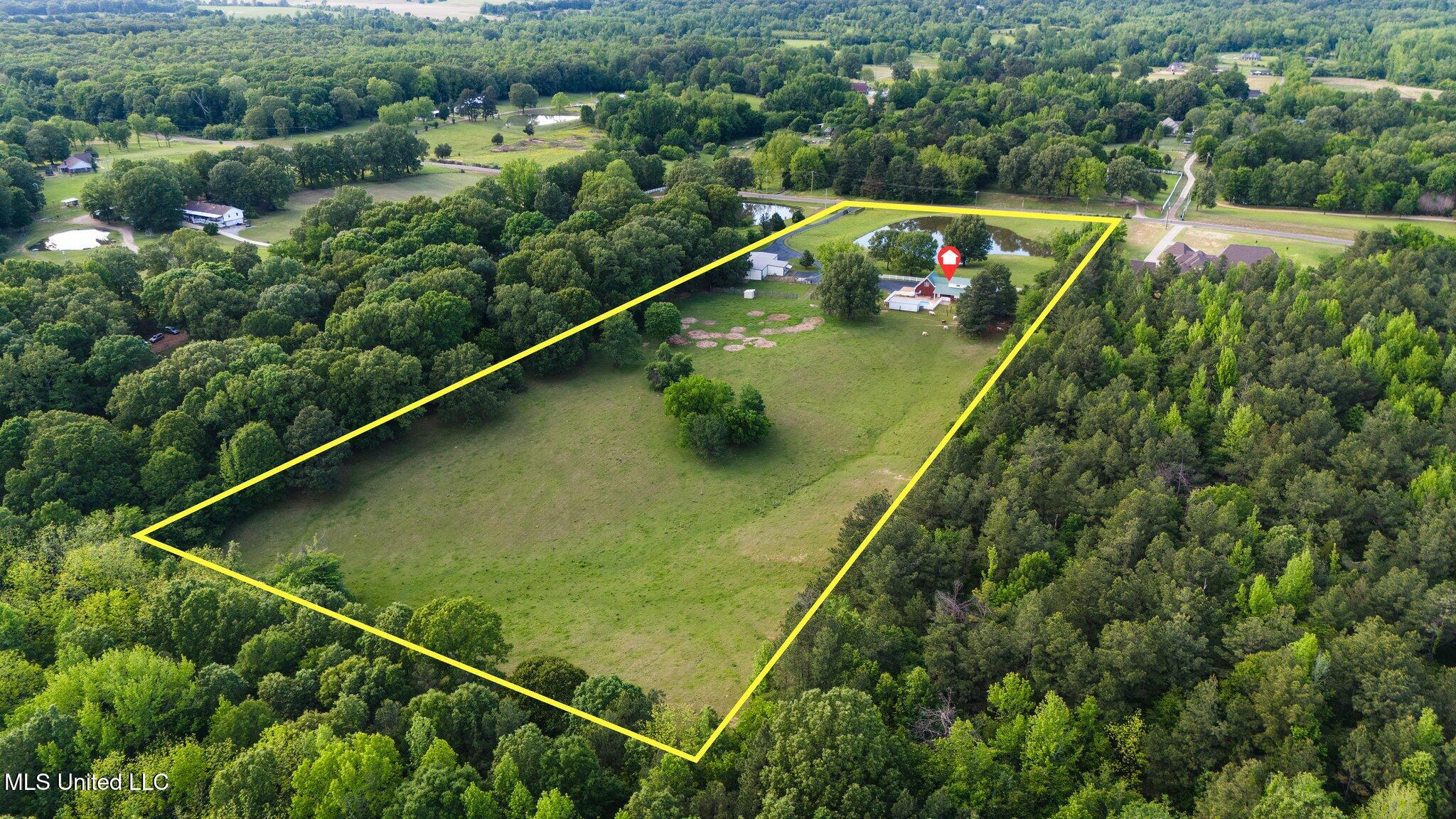 1201 Wheeler Road Hernando, MS 38632 - Photo 15 of 64 18-web-or-mls-Property Line - 1201 Wheel