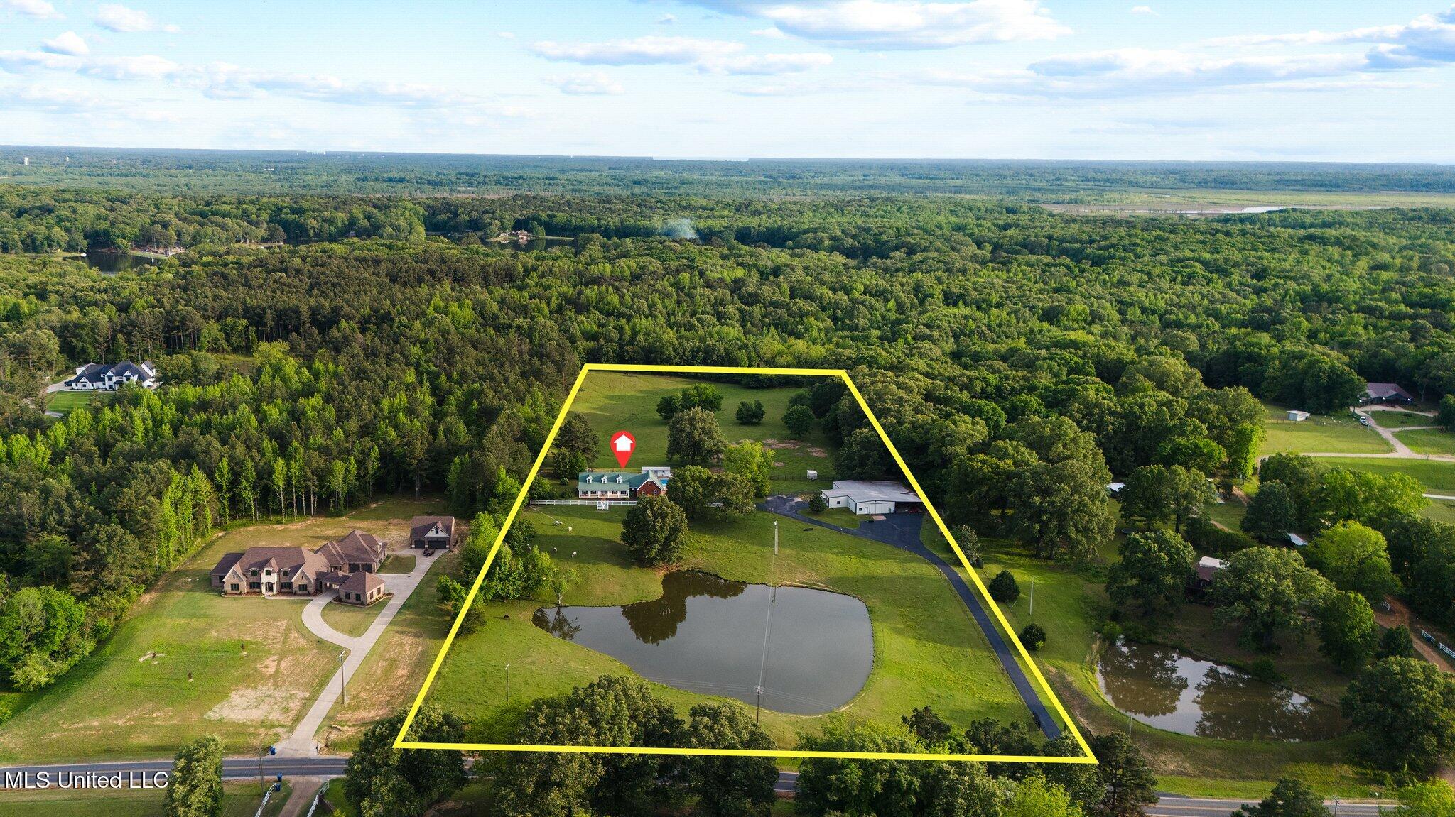 1201 Wheeler Road Hernando, MS 38632 - Photo 64 of 64 16-web-or-mls-Property Line - 1201 Wheel