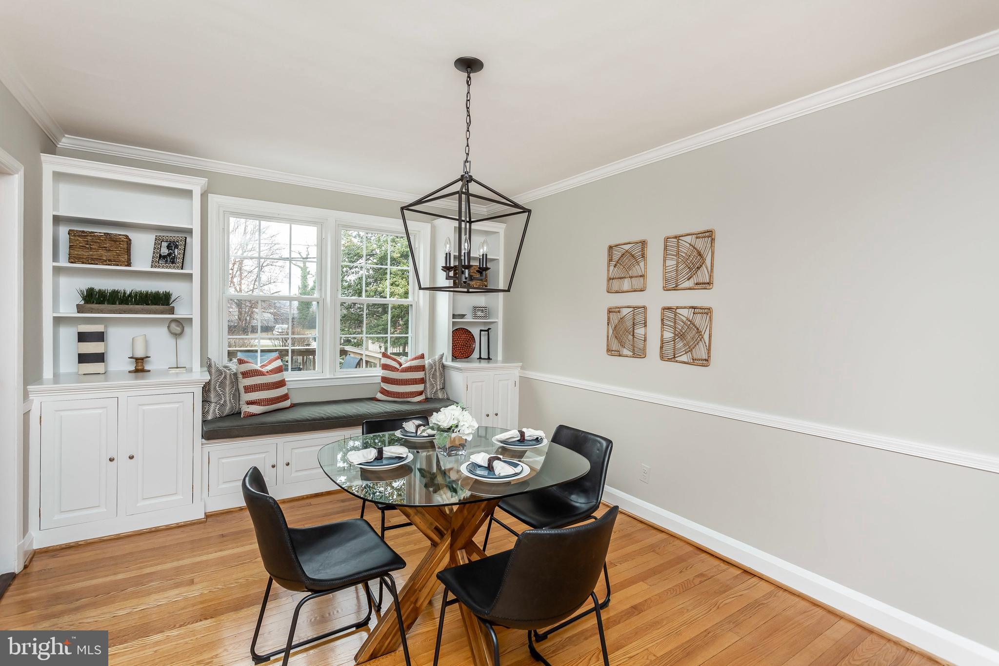 236 Stanmore Road Baltimore, MD 21212 - Photo 11 of 51 a view of a dining room with furniture window and wooden floor